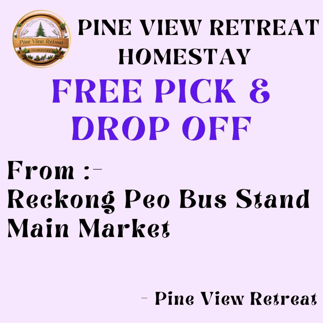 Pine View Retreat Homestay Kalpa Eksteriør bilde